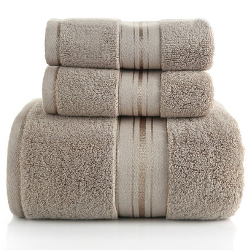 Pure Cotton Bath Towel 3 Piece Set