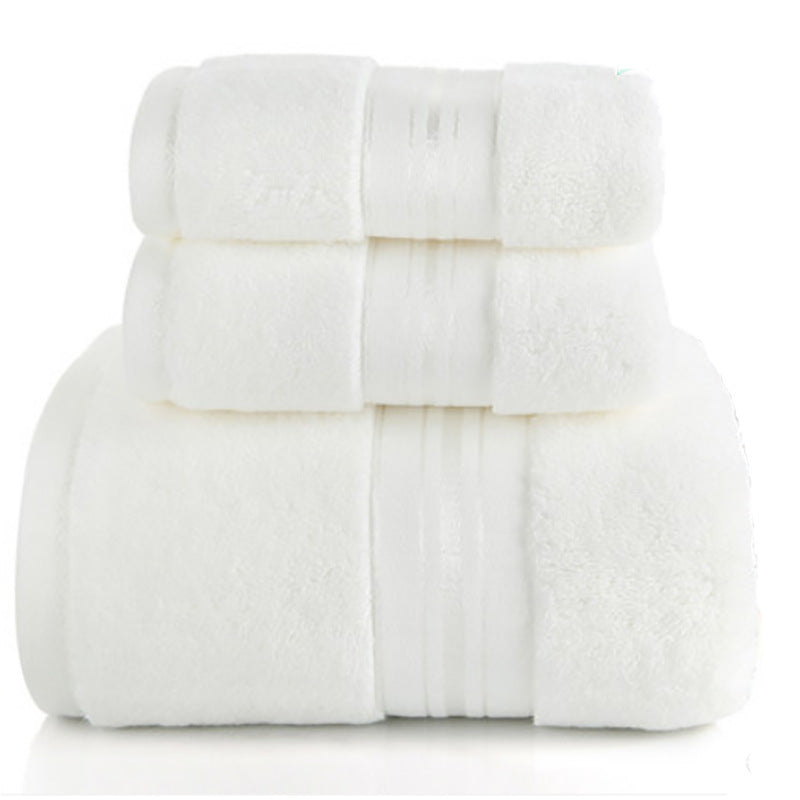 Pure Cotton Bath Towel 3 Piece Set