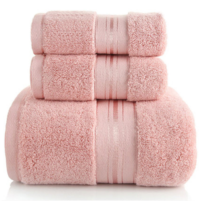 Pure Cotton Bath Towel 3 Piece Set