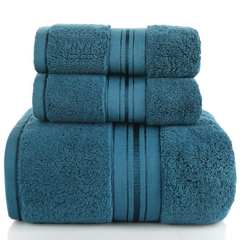 Pure Cotton Bath Towel 3 Piece Set