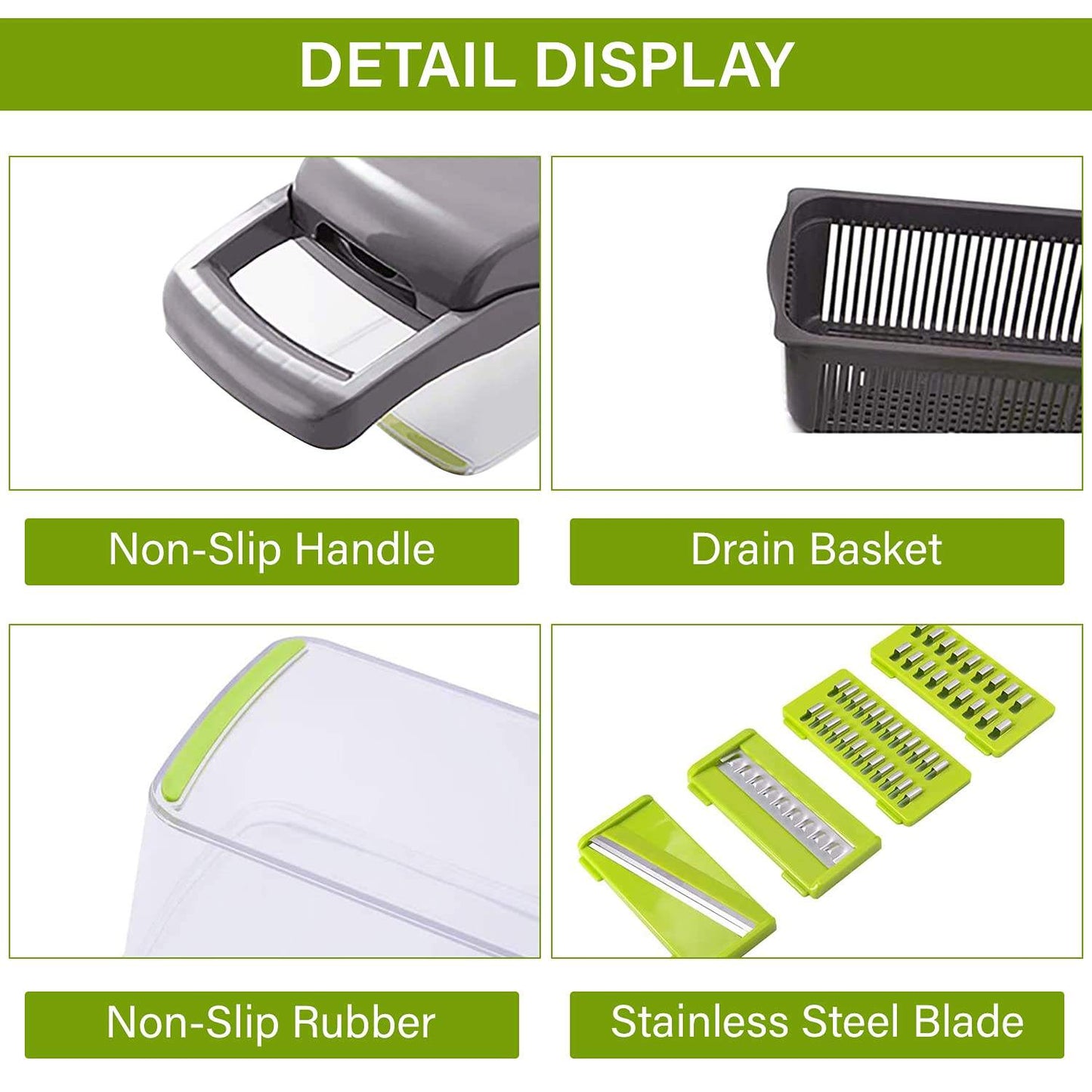 12 In 1 Manual Vegetable Chopper/Slicer