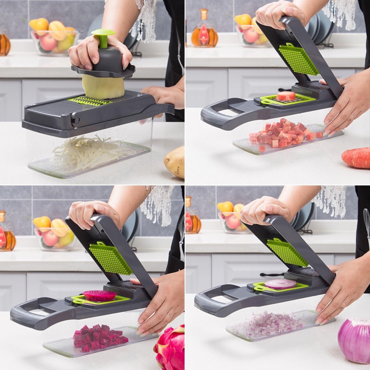 12 In 1 Manual Vegetable Chopper/Slicer